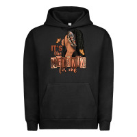 Pigment Black It's the melanin for me Urban Hoodie - RanaPortraitStore