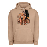 Pigment Burro It's the melanin for me Urban Hoodie - RanaPortraitStore