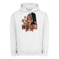 Pigment Lunar Rock It's the melanin for me Urban Hoodie - RanaPortraitStore