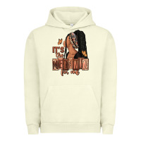Pigment Pistachio It's the melanin for me Urban Hoodie - RanaPortraitStore
