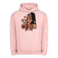Pigment Salmon It's the melanin for me Urban Hoodie - RanaPortraitStore