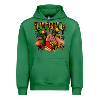 Emerald Juneteenth vibes black girl sneakers Urban Hoodie - RanaPortraitStore