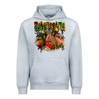 Heather Grey Juneteenth vibes black girl sneakers Urban Hoodie - RanaPortraitStore