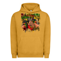 Pigment Peanut Butter Juneteenth vibes black girl sneakers Urban Hoodie - RanaPortraitStore