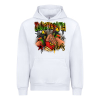 White Juneteenth vibes black girl sneakers Urban Hoodie - RanaPortraitStore
