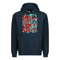 Navy long live cowgirls Premium Hoodie - texasbilliewilder