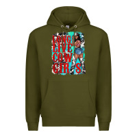 Army Green long live cowgirls Premium Hoodie - texasbilliewilder