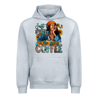 Heather Grey Just a girl who loves coffee Urban Hoodie - RanaPortraitStore