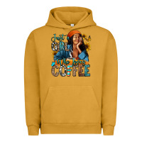 Pigment Peanut Butter Just a girl who loves coffee Urban Hoodie - RanaPortraitStore