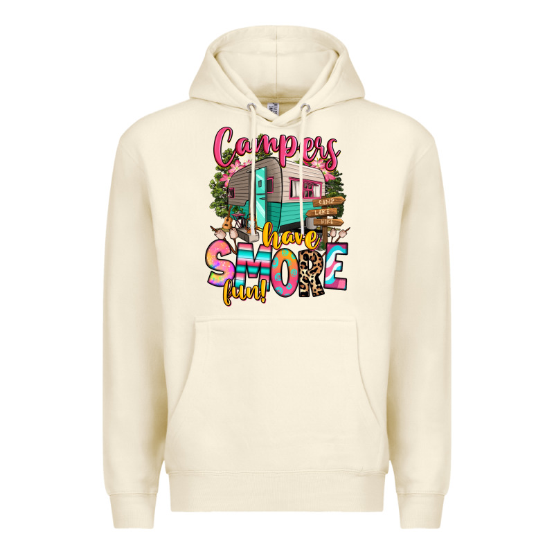 Campers Have Smore Fun Premium Hoodie by RanaPortraitStore | Teevron