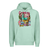Seafoam campers have smore fun Premium Hoodie - RanaPortraitStore
