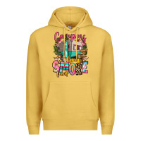 Antique Gold campers have smore fun Premium Hoodie - RanaPortraitStore