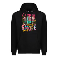 Black campers have smore fun Premium Hoodie - RanaPortraitStore