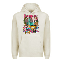 Oatmeal Heather campers have smore fun Premium Hoodie - RanaPortraitStore