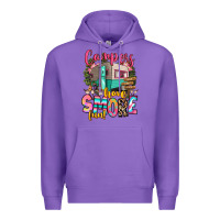 Purple campers have smore fun Premium Hoodie - RanaPortraitStore