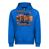 Cobalt Made with melanin always poppin' Urban Hoodie - RanaPortraitStore