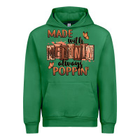 Emerald Made with melanin always poppin' Urban Hoodie - RanaPortraitStore