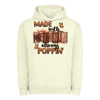 Pigment Pistachio Made with melanin always poppin' Urban Hoodie - RanaPortraitStore