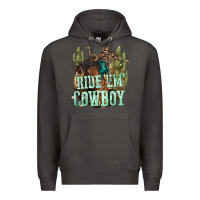 Smoke ride em cowboy Premium Hoodie - texasbilliewilder