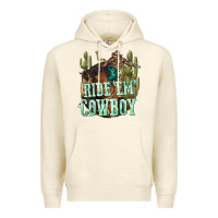 Sandshell ride em cowboy Premium Hoodie - texasbilliewilder