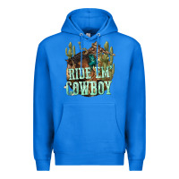 True Royal ride em cowboy Premium Hoodie - texasbilliewilder