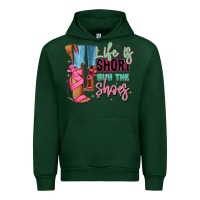 Foreset Green Afro heels Urban Hoodie - RanaPortraitStore