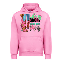 Fuchsia Pink Afro heels Urban Hoodie - RanaPortraitStore