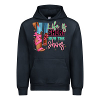 Navy Afro heels Urban Hoodie - RanaPortraitStore