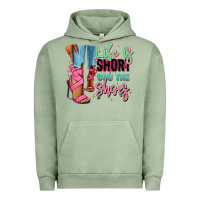 Pigment Oil Green Afro heels Urban Hoodie - RanaPortraitStore
