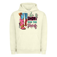 Pigment Pistachio Afro heels Urban Hoodie - RanaPortraitStore