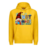 Lemon not made for winter with gnome Premium Hoodie - Zillion Design Studio