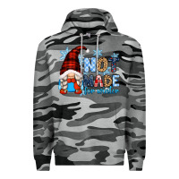 Slate Camo not made for winter with gnome Premium Hoodie - Zillion Design Studio