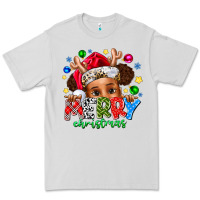 Dove Grey Merry Christmas Premium Tee - CowhideDigitalArt