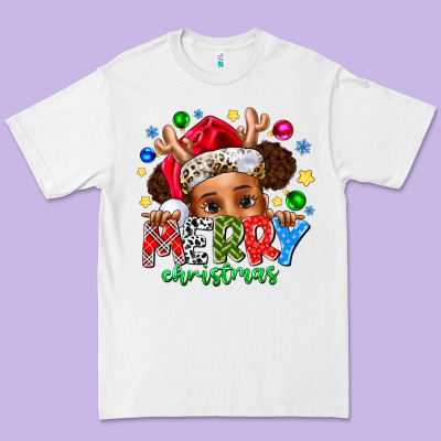 Merry Christmas Premium Tee Designed By Cowhidedigitalart