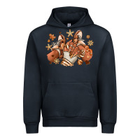 Navy Melanin Christmas black girl sneakers Urban Hoodie - RanaPortraitStore