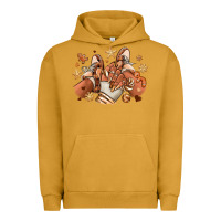 Pigment Peanut Butter Melanin Christmas black girl sneakers Urban Hoodie - RanaPortraitStore