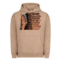 Pigment Burro Melanin many shades of brown afro woman Urban Hoodie - RanaPortraitStore