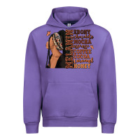 Tulip Melanin many shades of brown afro woman Urban Hoodie - RanaPortraitStore