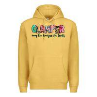 Antique Gold glamper way too boujee for tents Premium Hoodie - RanaPortraitStore