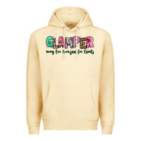 Pina Colada glamper way too boujee for tents Premium Hoodie - RanaPortraitStore