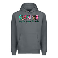 Rock glamper way too boujee for tents Premium Hoodie - RanaPortraitStore