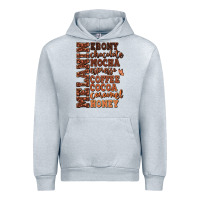 Heather Grey Melanin shades of brown Urban Hoodie - RanaPortraitStore