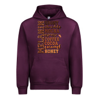 Mauve Wine Melanin shades of brown Urban Hoodie - RanaPortraitStore