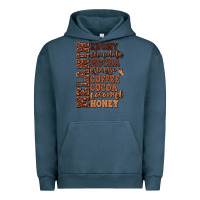 Pigment Midnight Navy Melanin shades of brown Urban Hoodie - RanaPortraitStore