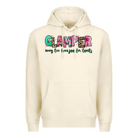 Sandshell glamper way too boujee for tents Premium Hoodie - RanaPortraitStore