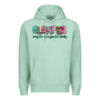 Seafoam glamper way too boujee for tents Premium Hoodie - RanaPortraitStore