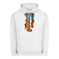 Pigment Lunar Rock Leopard heels black fashion girl Urban Hoodie - RanaPortraitStore