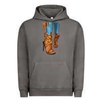 Pigment Tornado Leopard heels black fashion girl Urban Hoodie - RanaPortraitStore