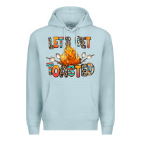 Blue Mist let's get toasted Premium Hoodie - RanaPortraitStore
