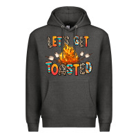 Charcoal Heather let's get toasted Premium Hoodie - RanaPortraitStore